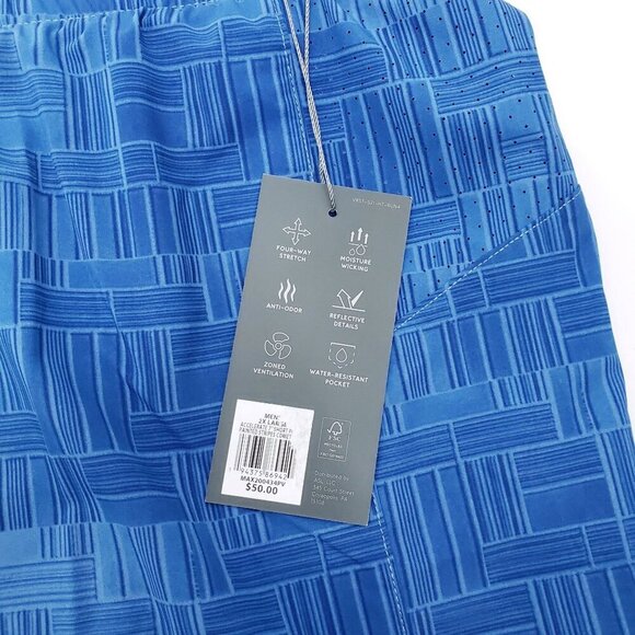 NEW VRST Men's 7”‎ Accelerate Run Short Size 2XL Blue - Picture 8 of 10